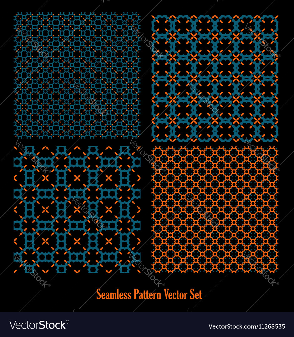 Seamless pattern dark