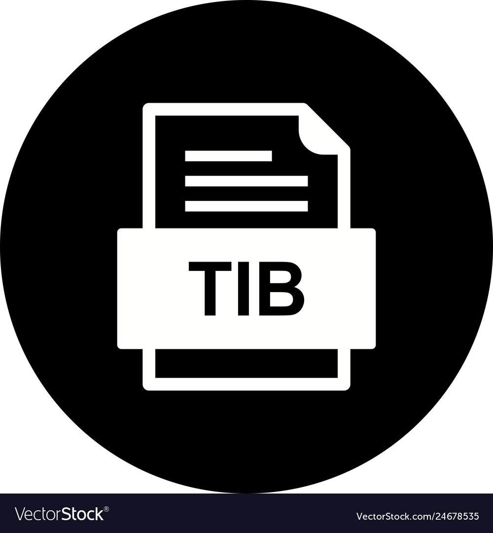 Tib file document icon
