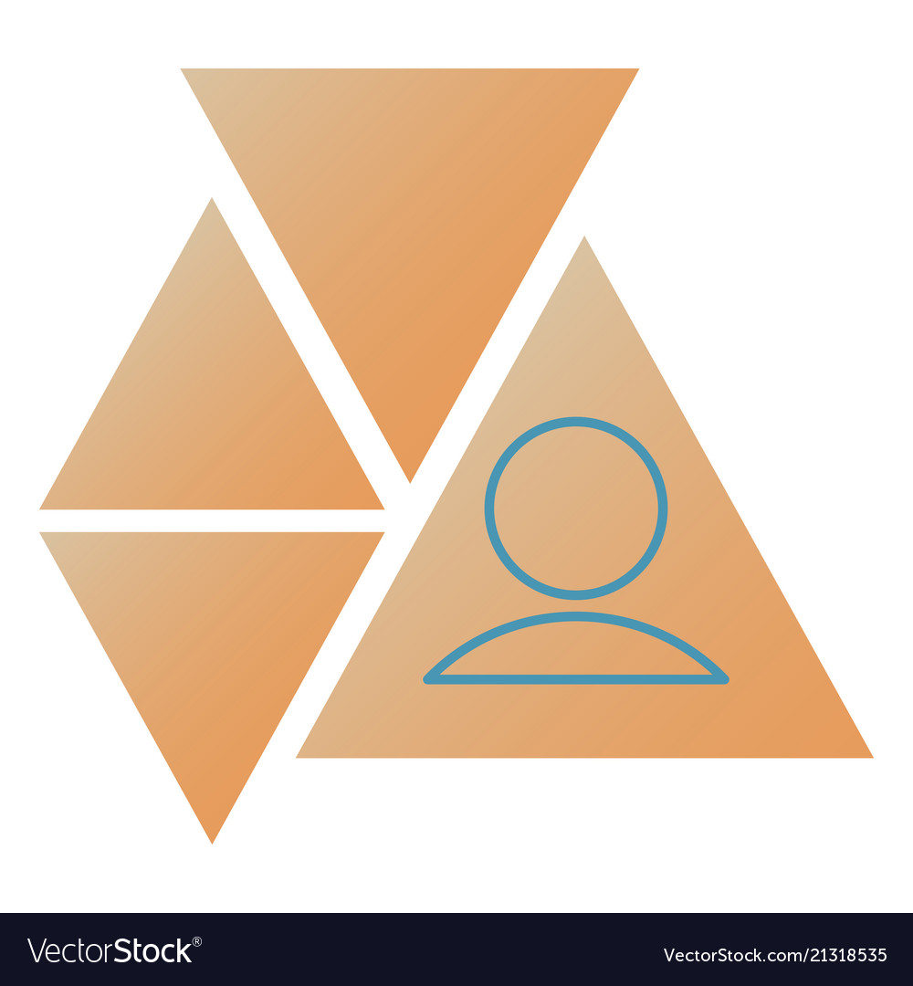 User profile sign web icon with check mark glyph