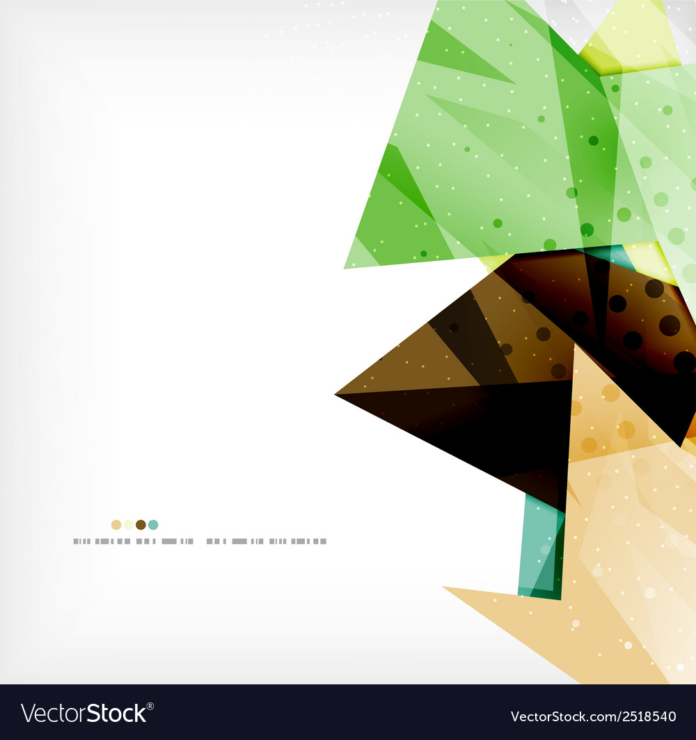 Abstract sharp angles background