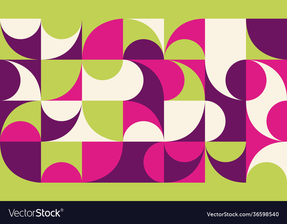 Circular abstract pattern design