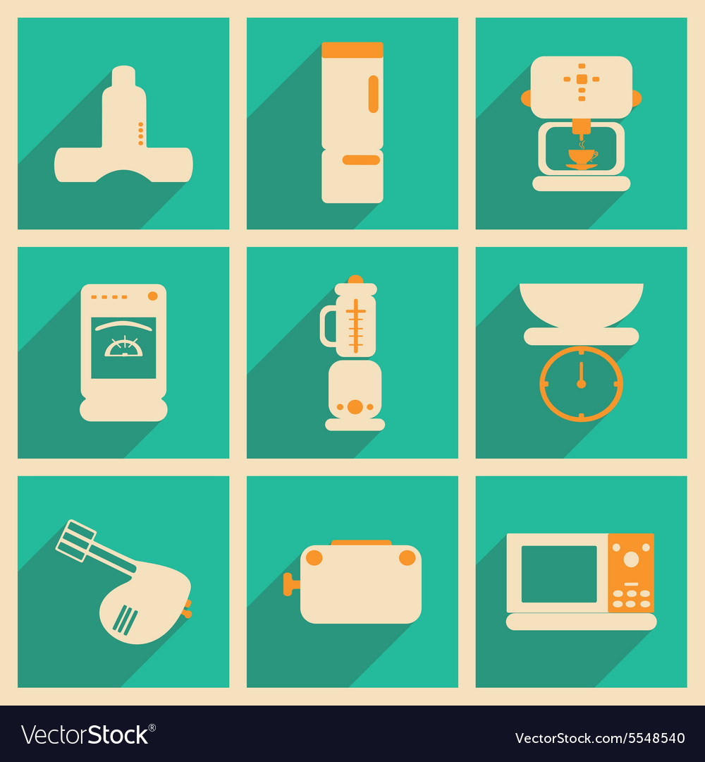 Flat with shadow concept and mobile application
