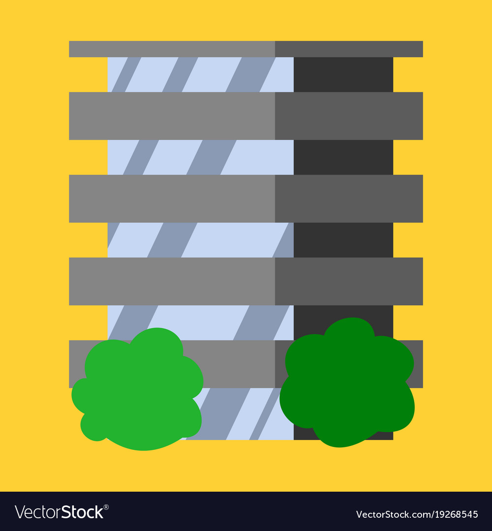 A modern multi-storey building with complex