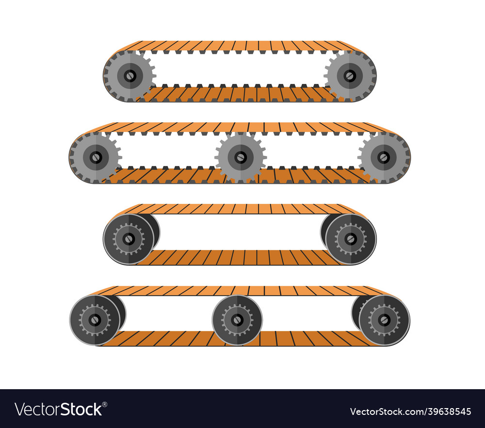 Conveyor belt industrial machine escalator