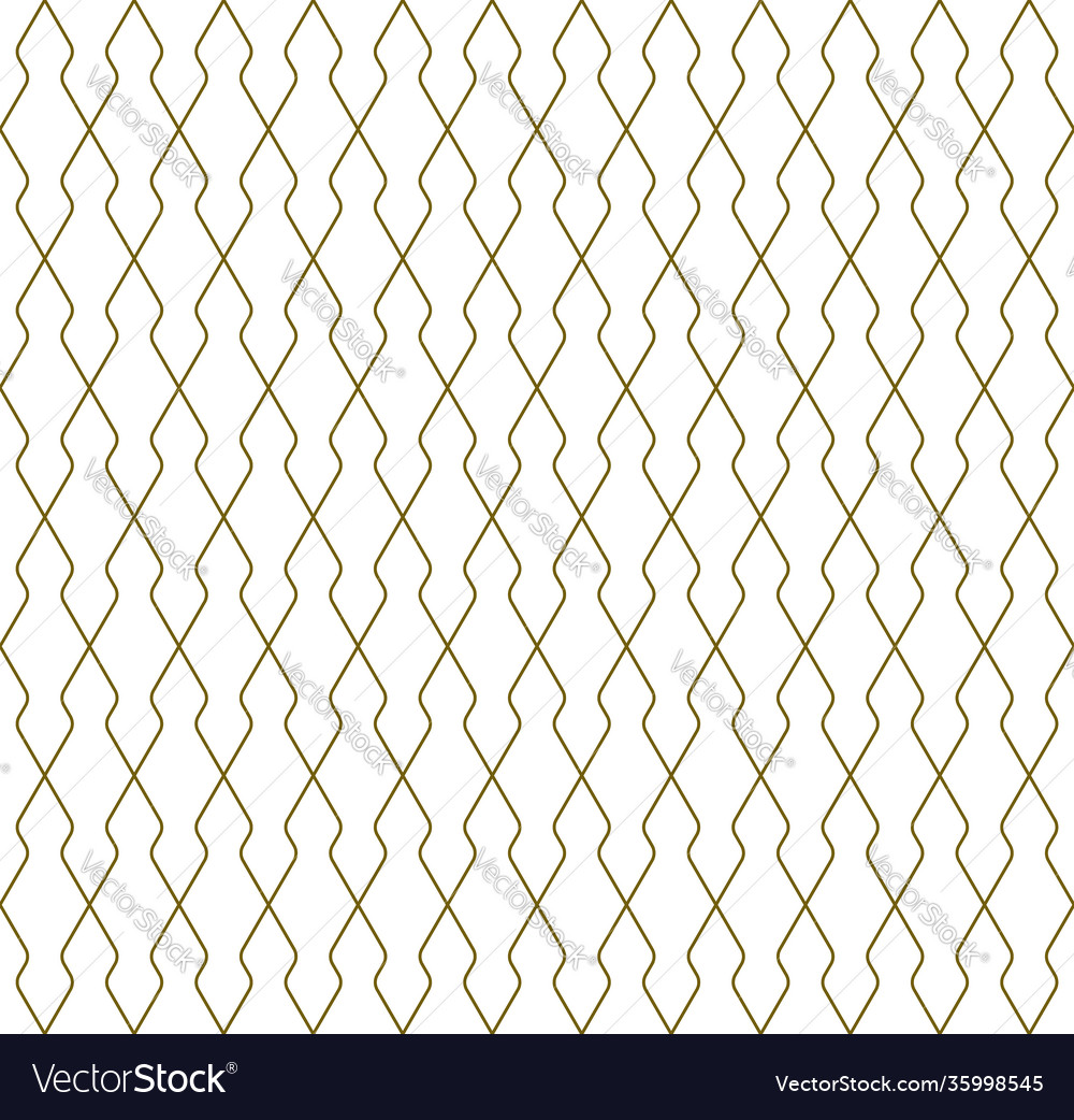 Seamless geometric pattern lines in brown color Vector Image Seamless geometric pattern lines in brown color