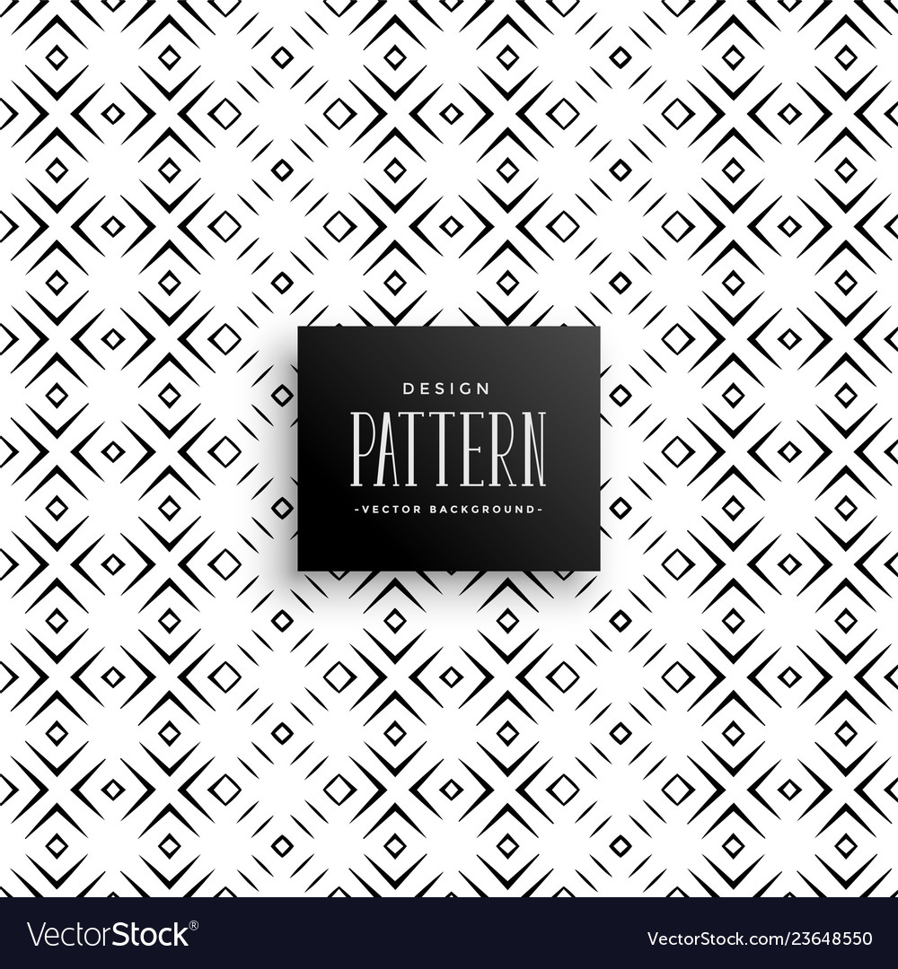 Abstract geometric diamond shape pattern