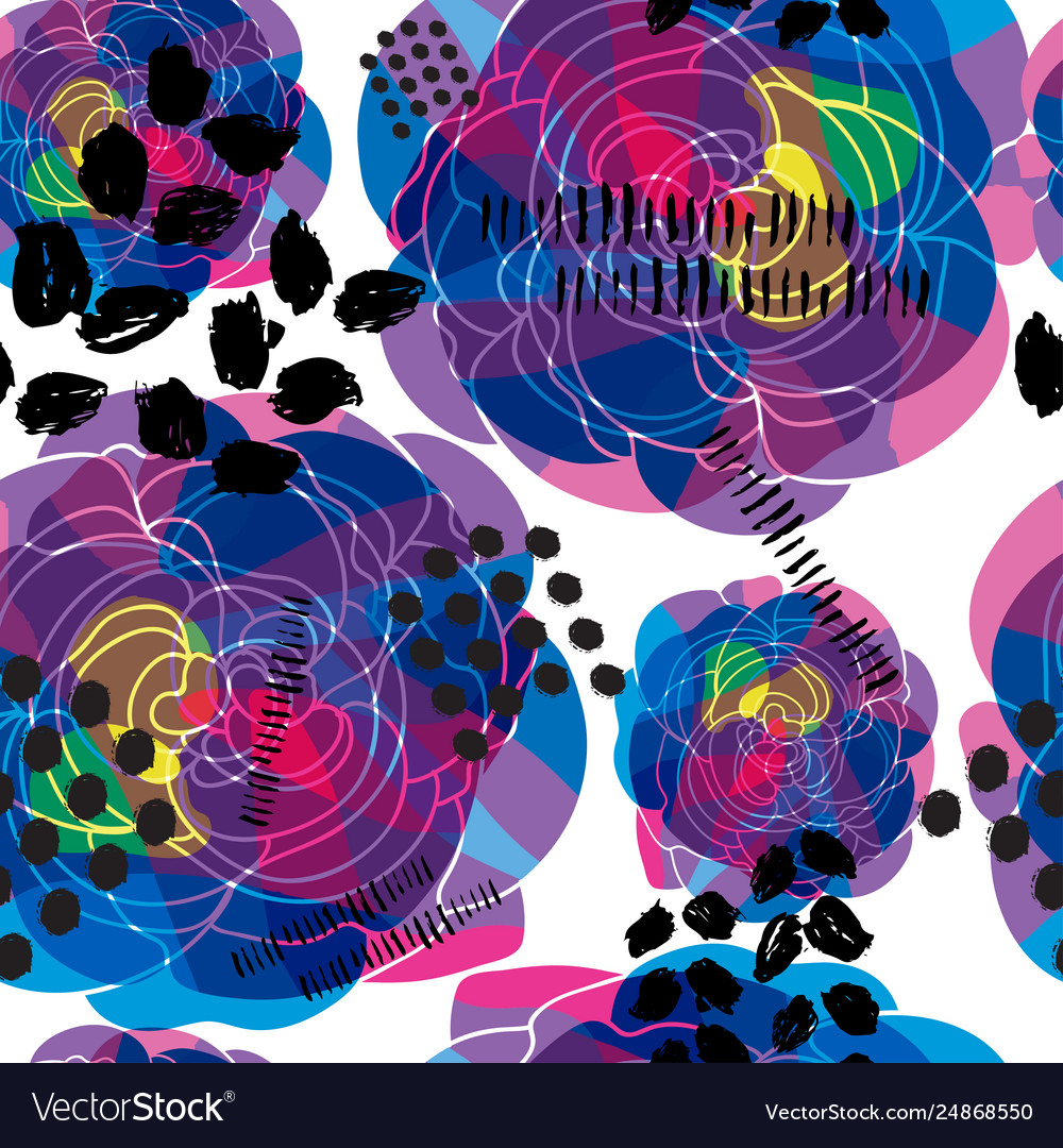 Abstract seamless pattern