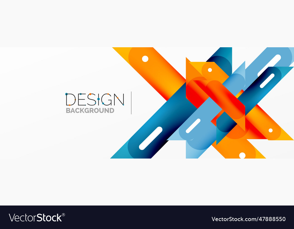Background overlapping lines dynamic lines Vector Image