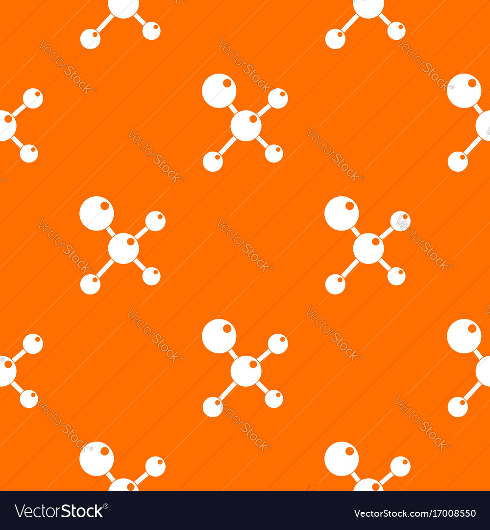 Chemical And Physical Molecules Pattern Seamless Vector Image