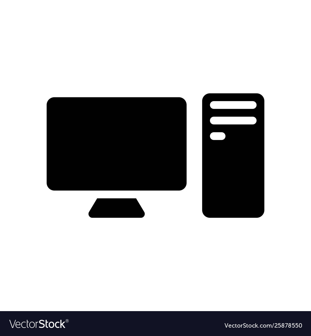 Electronic device solid style icon