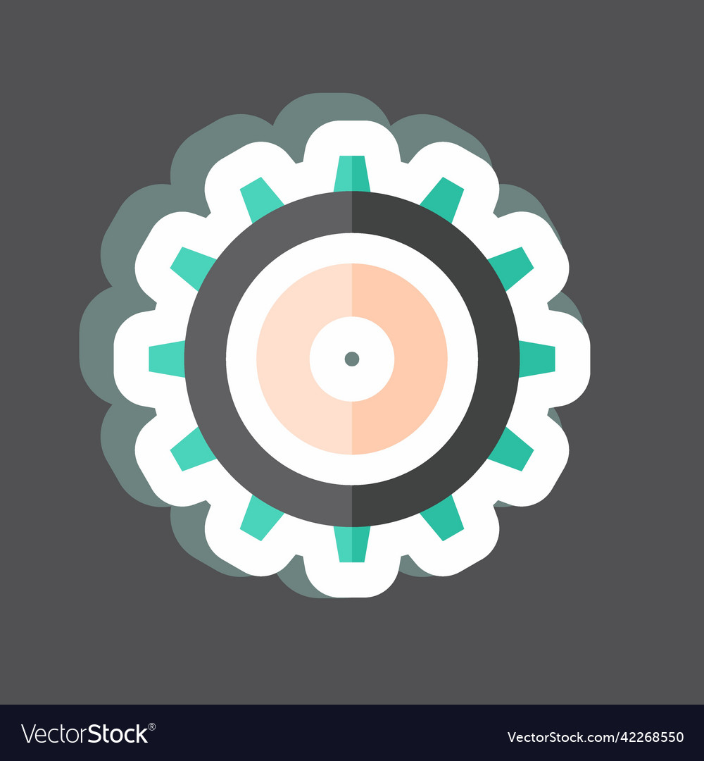 Sticker settings suitable for web interface