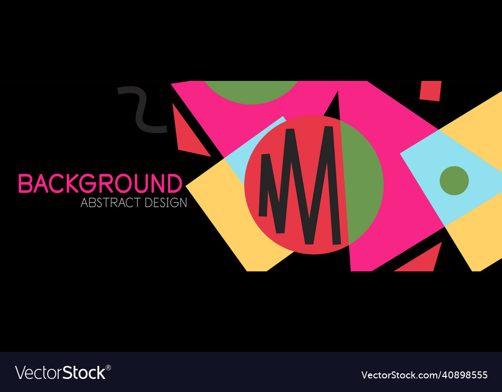 Abstract background blocks lines triangles