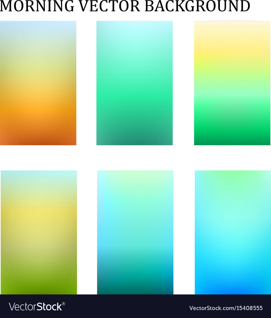 abstract colorful in the moring blur template vector image