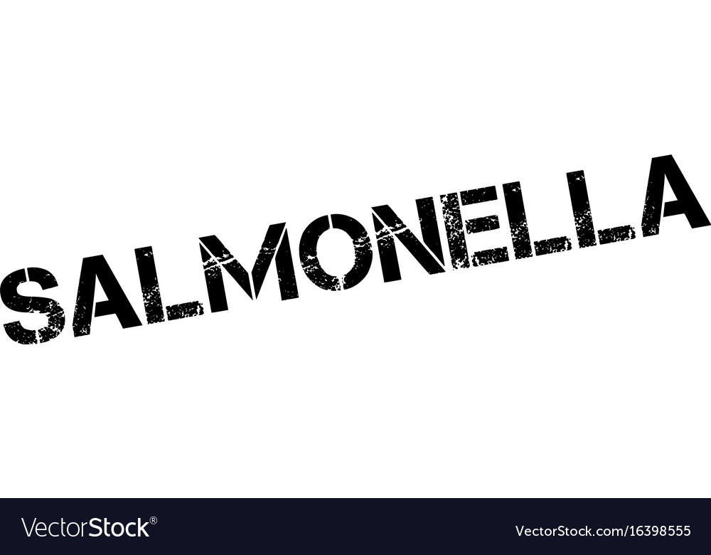 Salmonella rubber stamp Royalty Free Vector Image