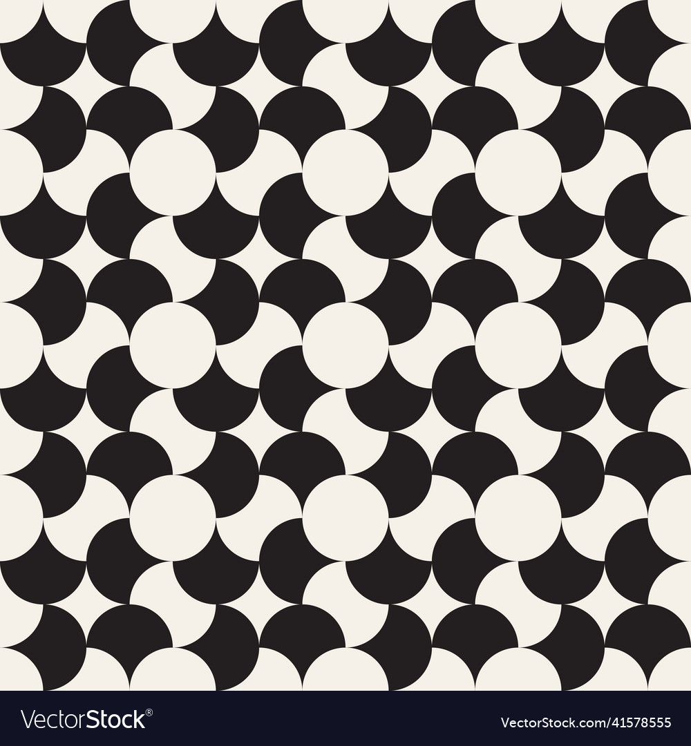 Seamless pattern repeating geometric elements vector image Seamless pattern repeating geometric elements