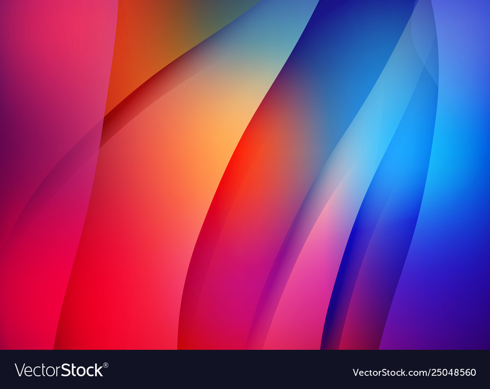 Abstract colorful blurred background modern