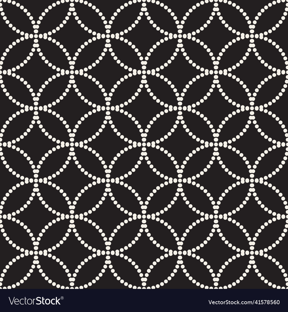 Seamless pattern repeating geometric elements vector image Seamless pattern repeating geometric elements