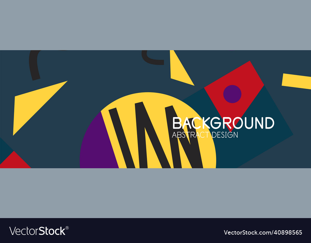 Abstract background blocks lines triangles Vector Image Abstract background blocks lines triangles