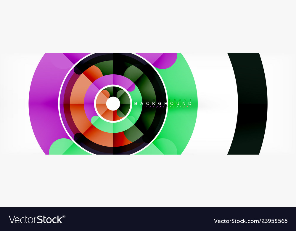 Circular lines design background Vector Image Circular lines design background