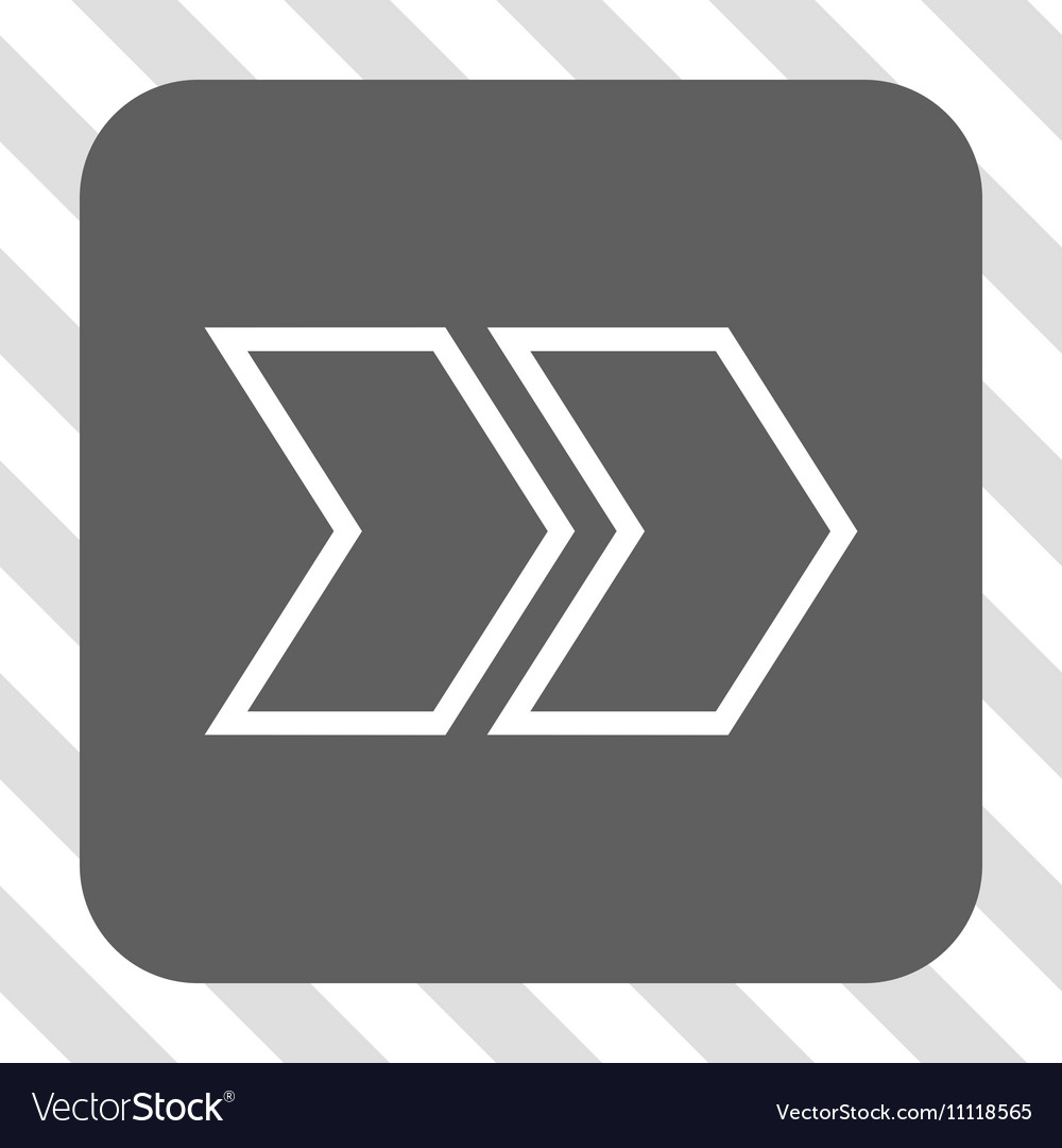 Shift right rounded square button