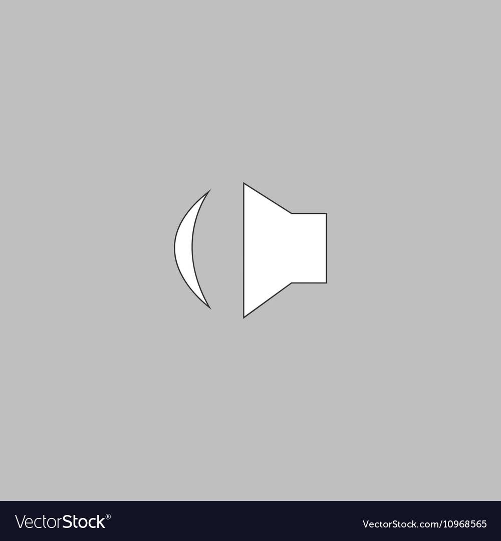 Speaker computer symbol