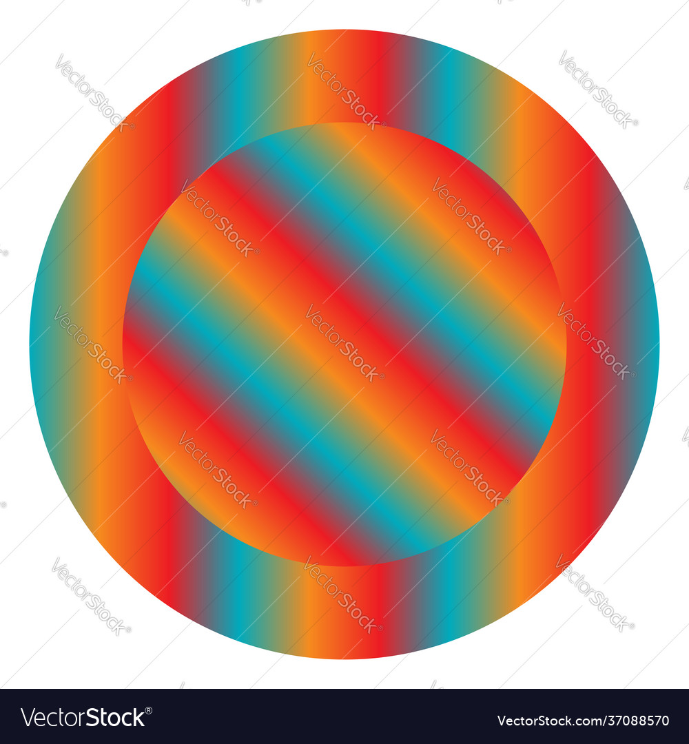 Abstract gradient circle gradation vector image Abstract gradient circle gradation