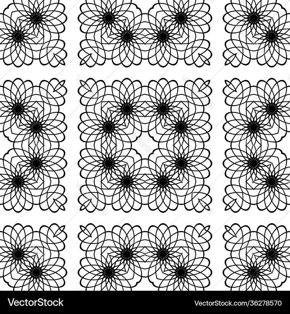 Design seamless decorative lacy pattern Royalty Free Vector