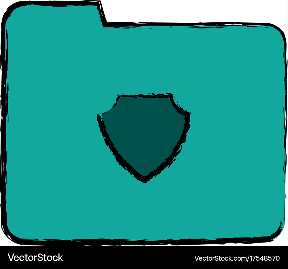 Document folder icon Royalty Free Vector Image