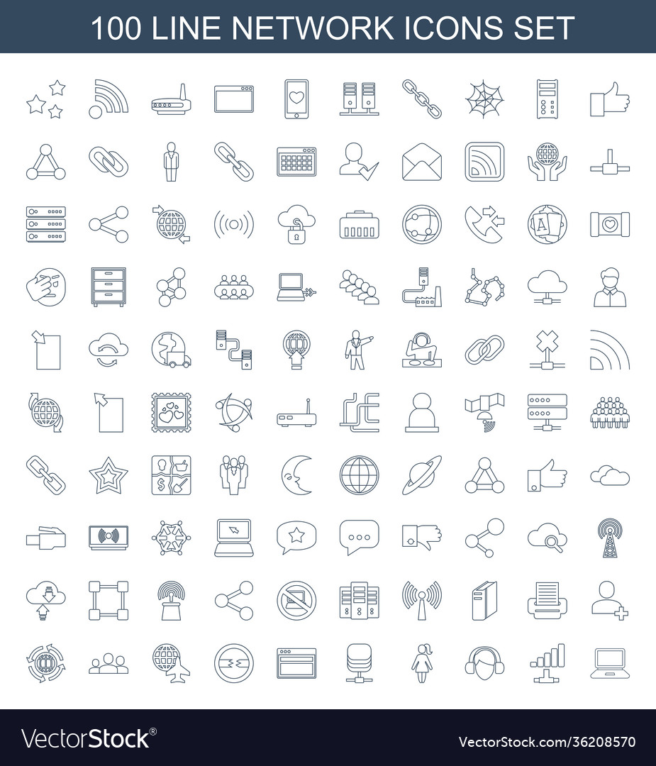 Network icons