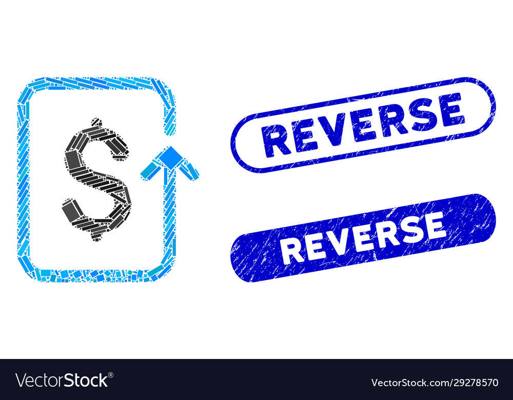 Rectangle collage reverse transaction