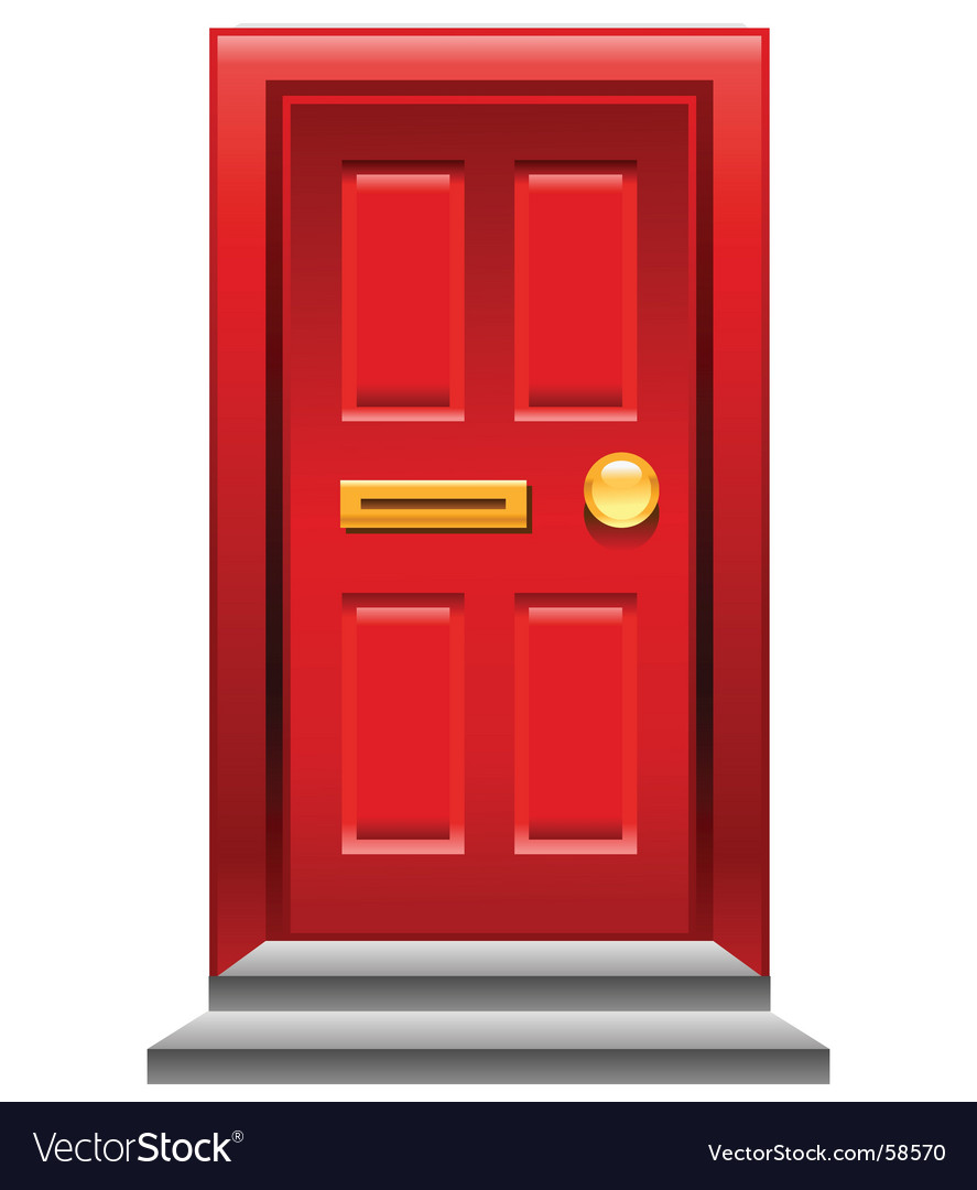 Red Front Door Icon