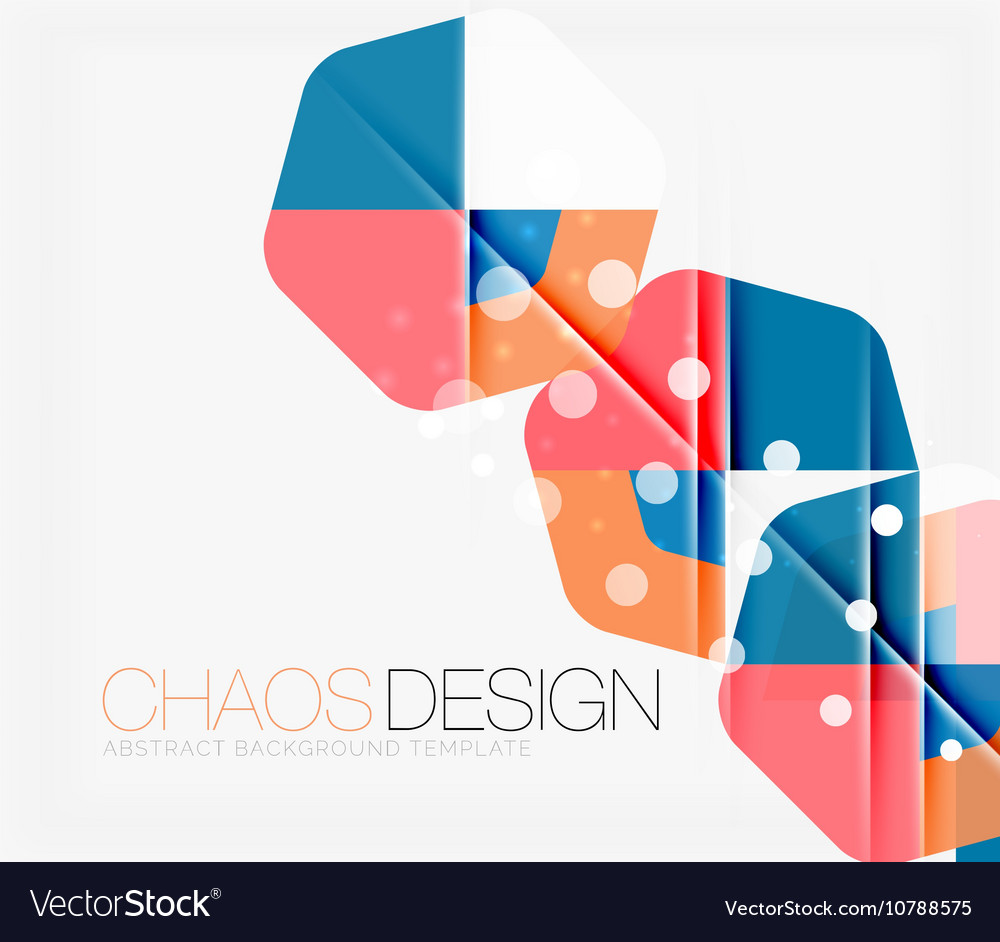Abstract background with round shapes
