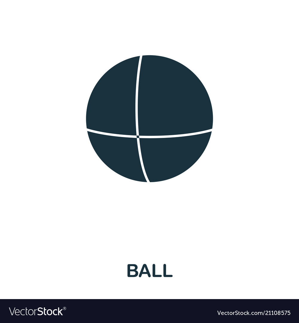 Ball icon mobile apps printing and more usage