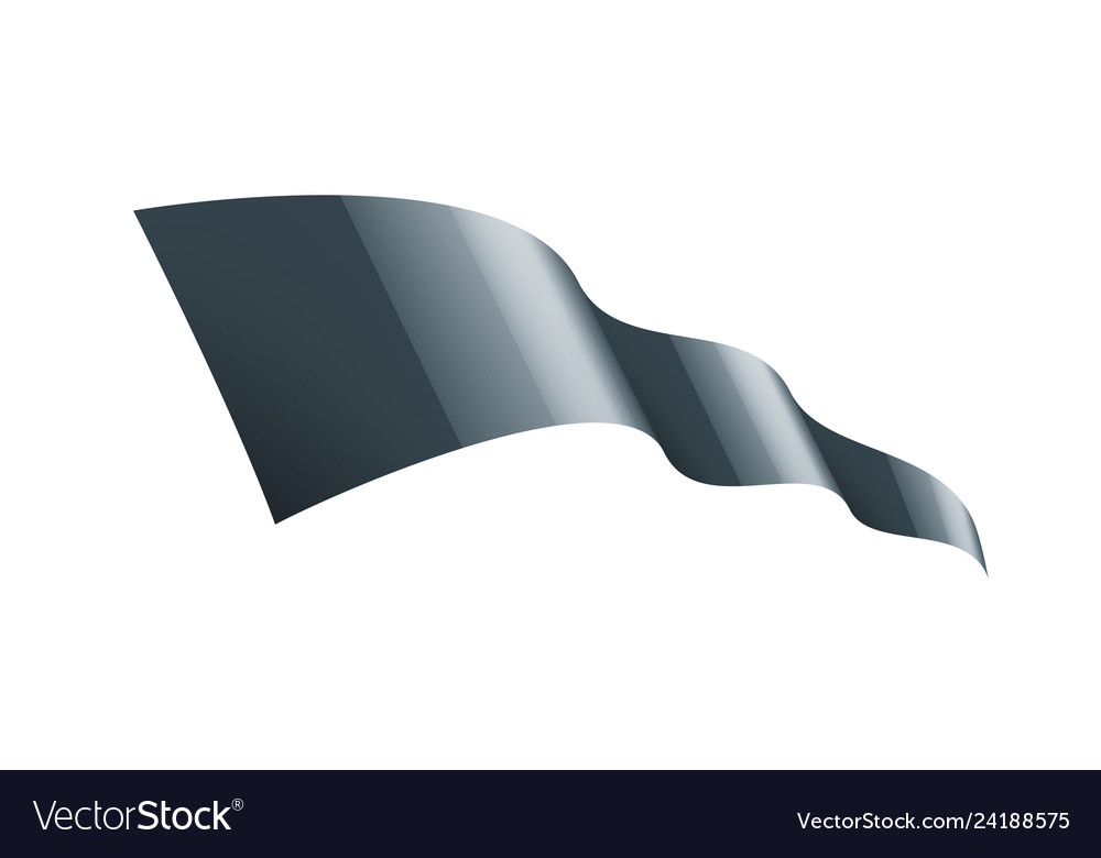 Black sticker on white background Royalty Free Vector Image