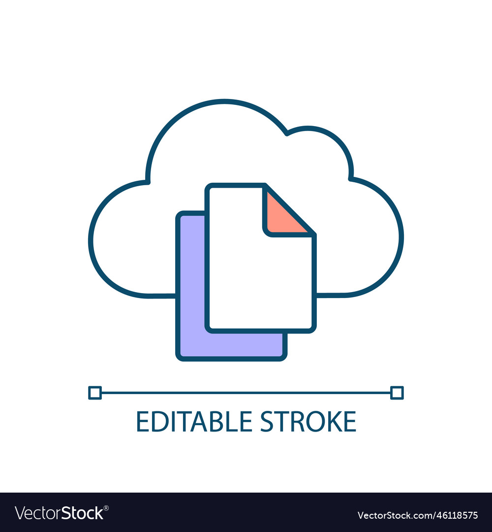 Cloud File Upload Icon