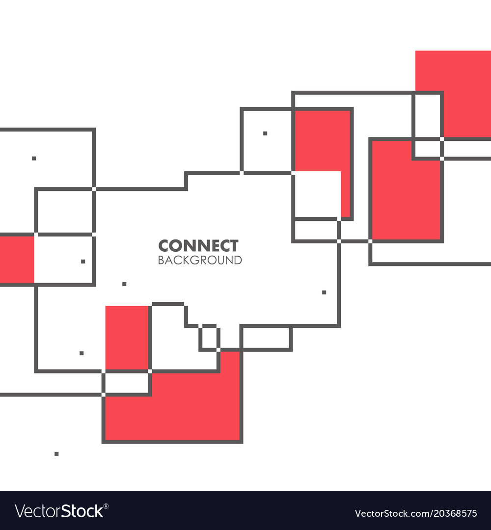 Overlapping squares background