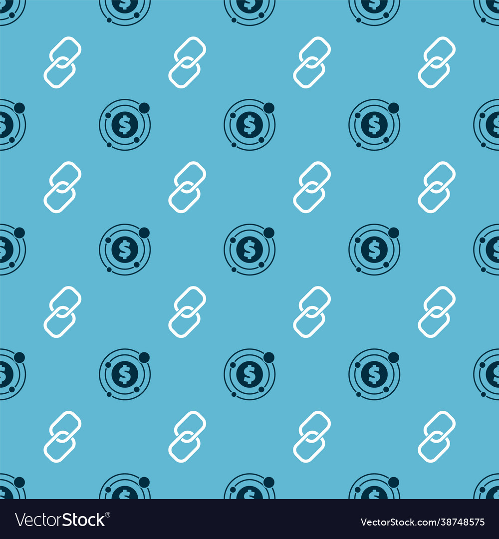 Set target with dollar symbol and chain link