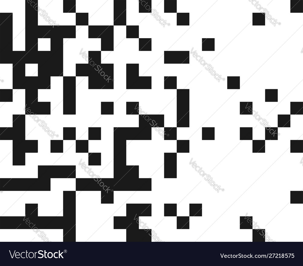 Squares pixelated block pixels random mosaic Vector Image