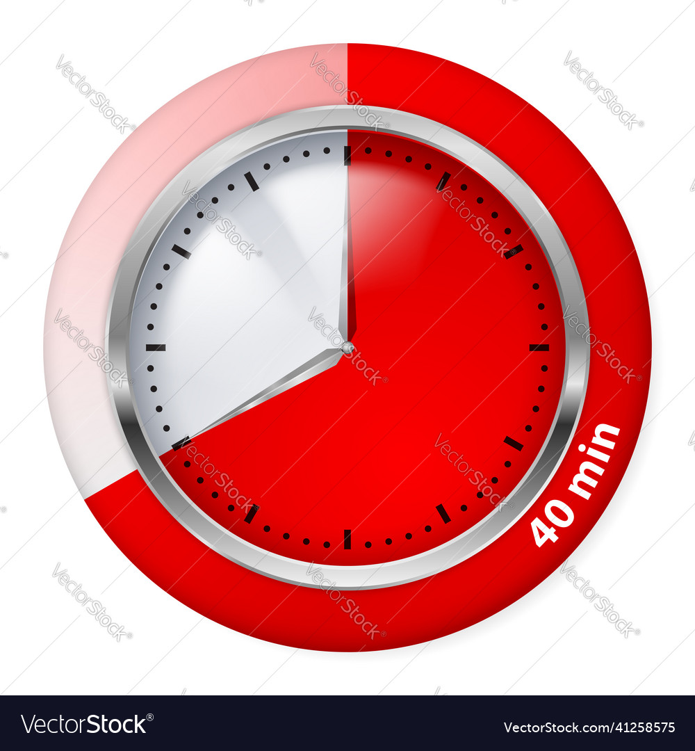 Timer icon Royalty Free Vector Image - VectorStock