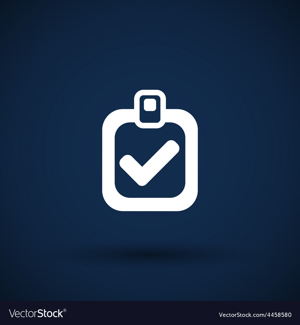Checkmark icon test form mark tick check