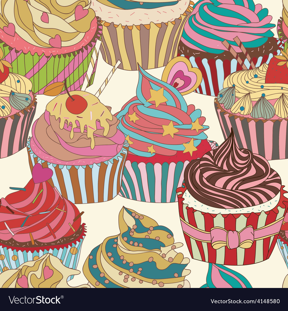 Cupcake pattern