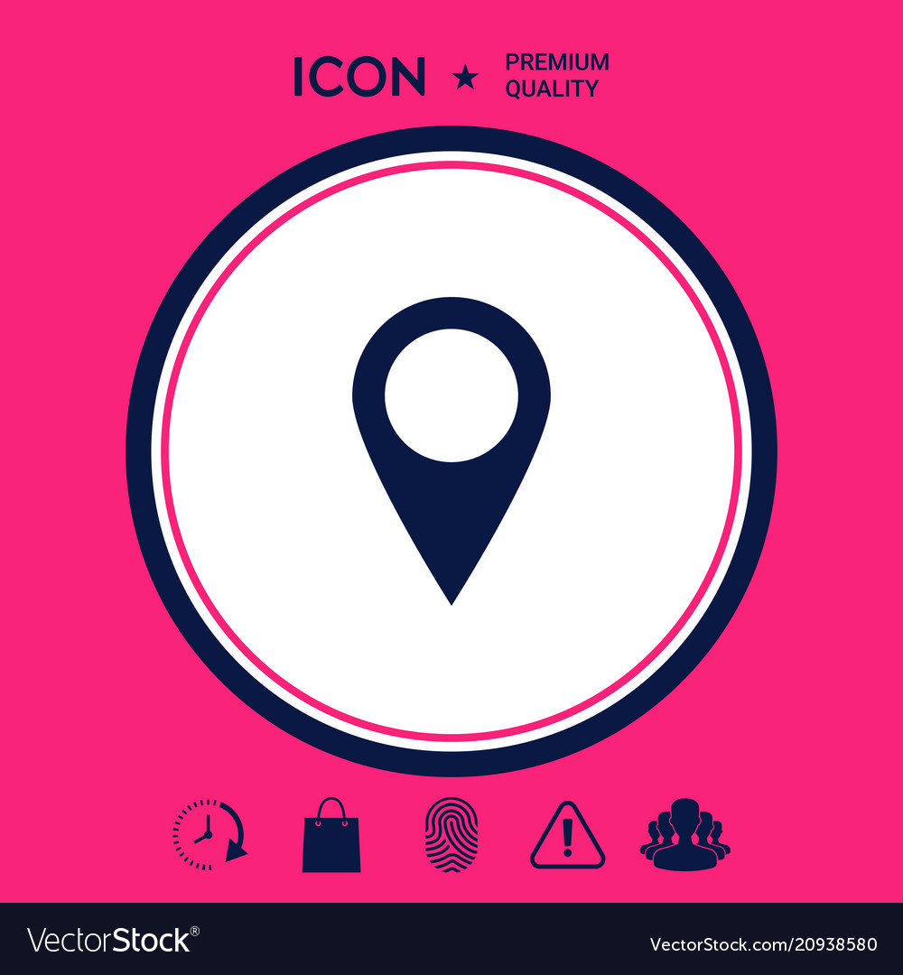 Map pointer icon