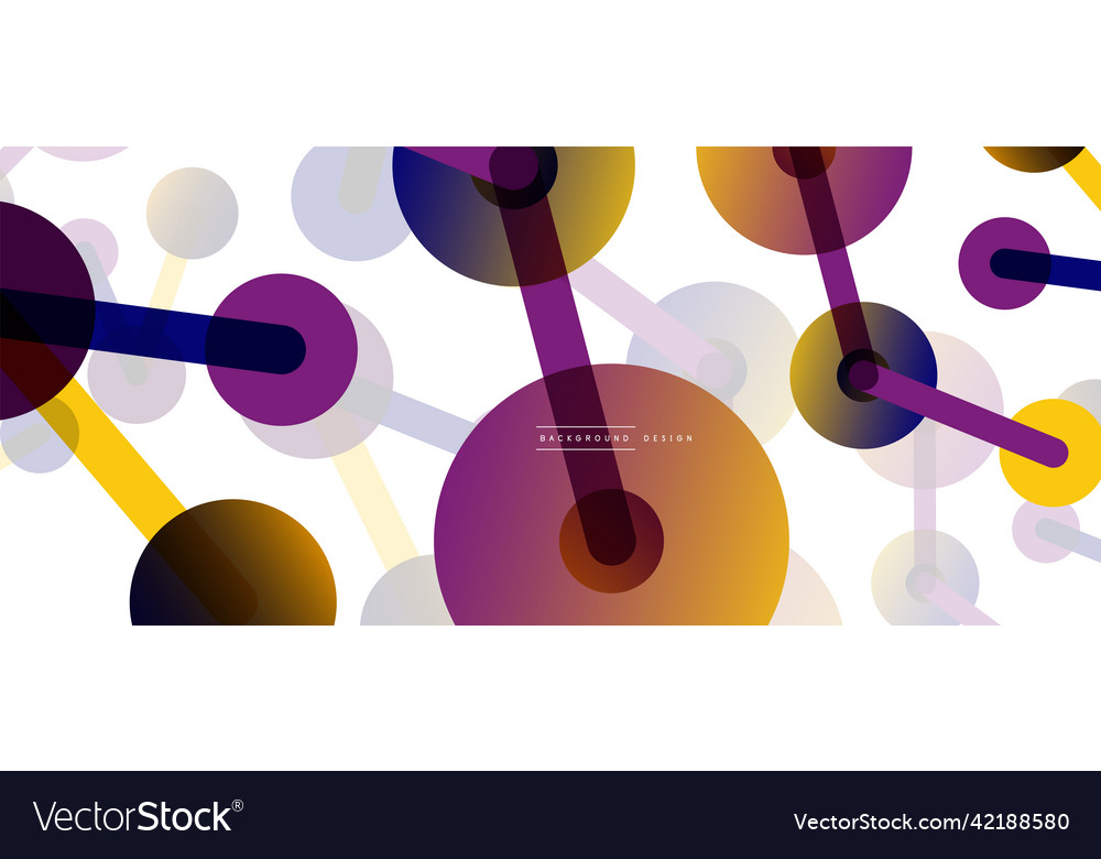 Network concept abstract background dots Vector Image Network concept abstract background dots