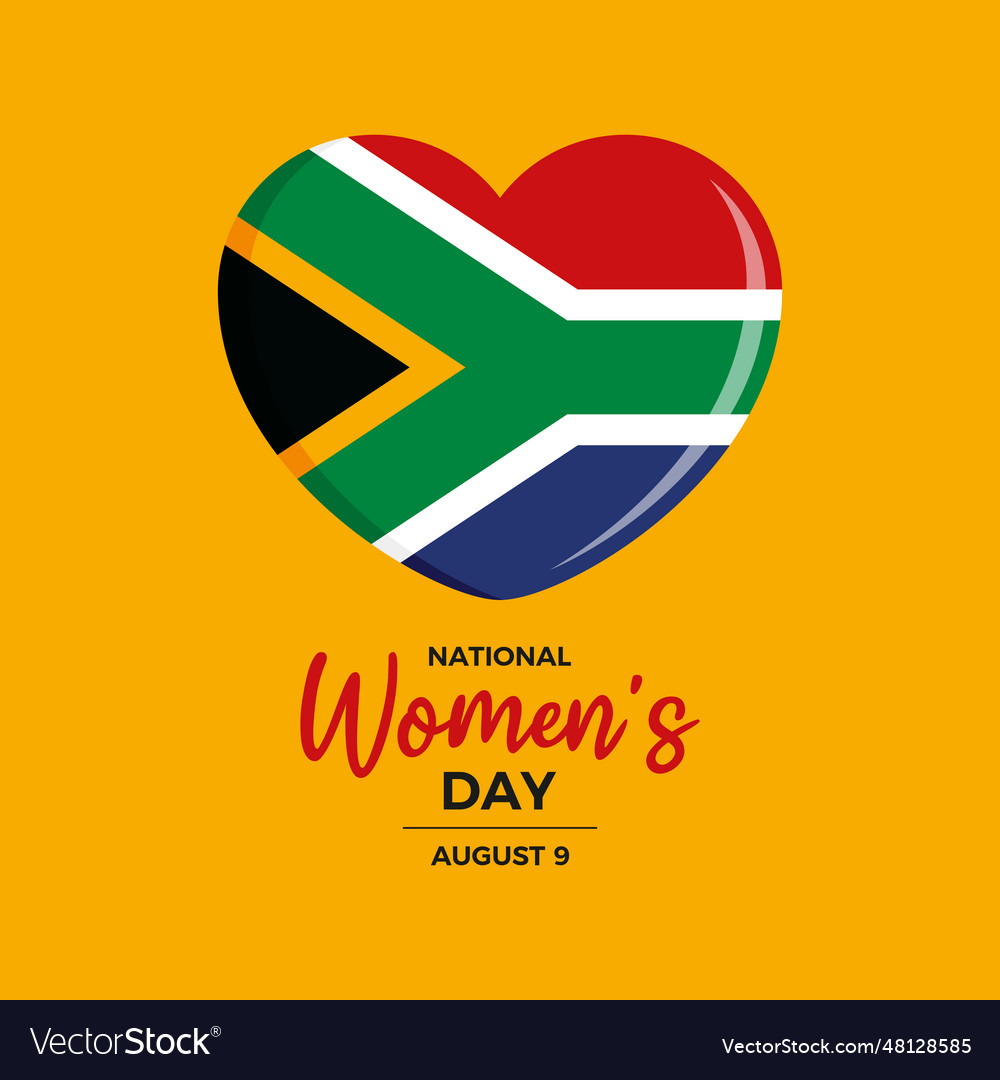 National women s day in south africa poster Vector Image