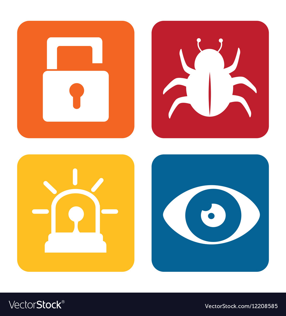 Security system set icons