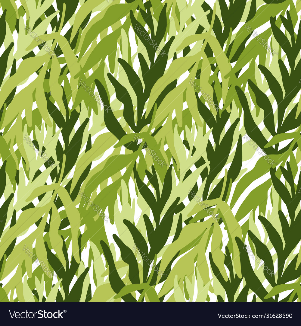 Abstract Foliage Wallpaper