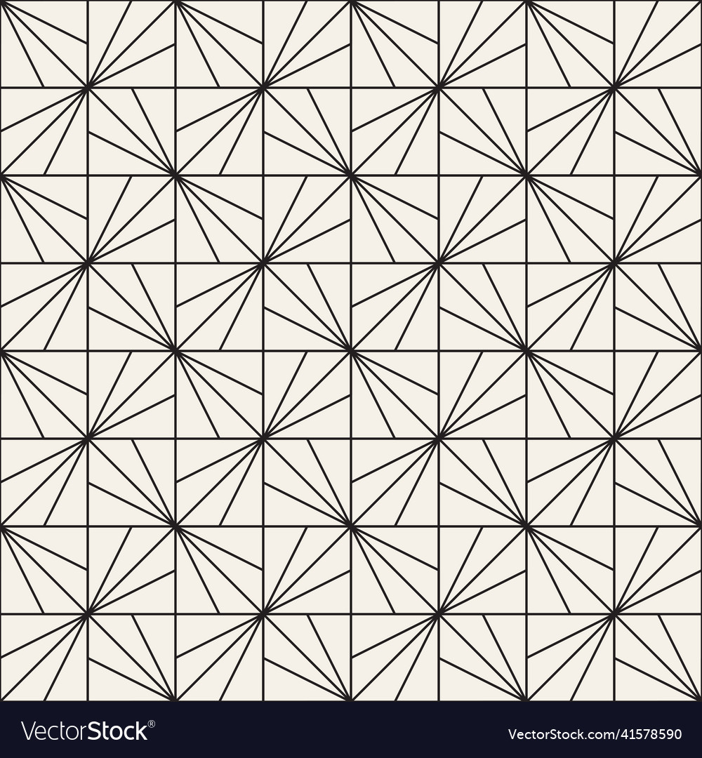 Seamless pattern repeating geometric elements vector image Seamless pattern repeating geometric elements