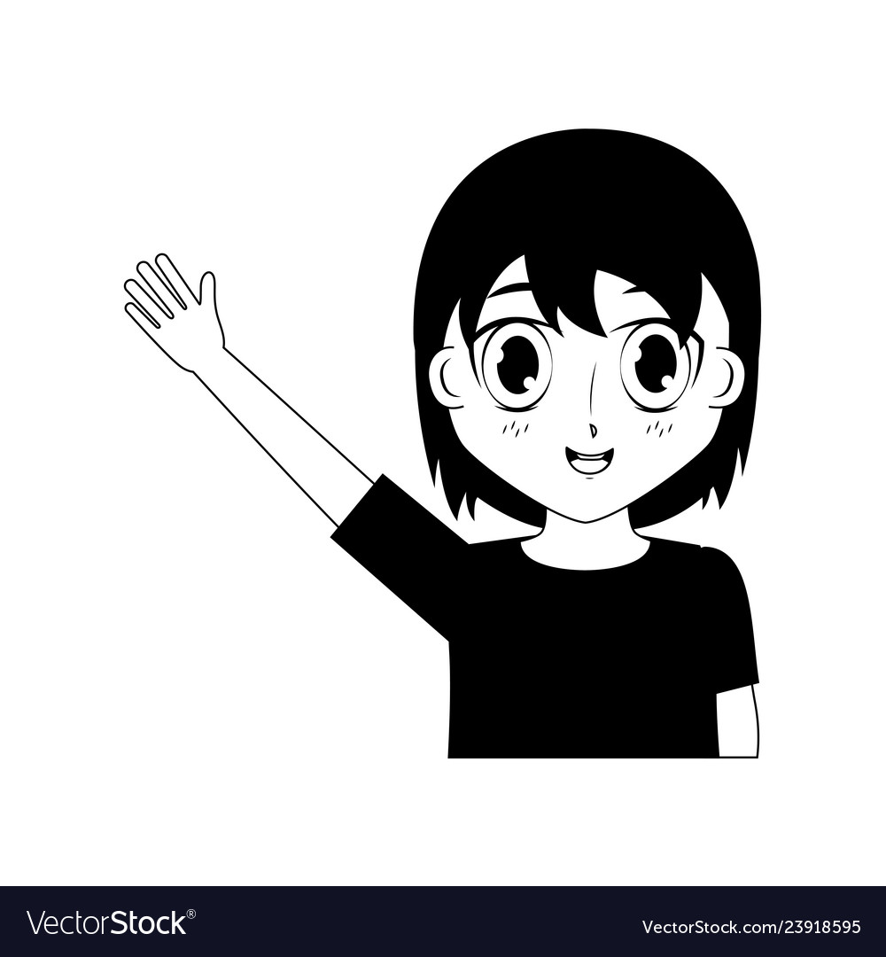 Anime male avatar Royalty Free Vector Image - VectorStock