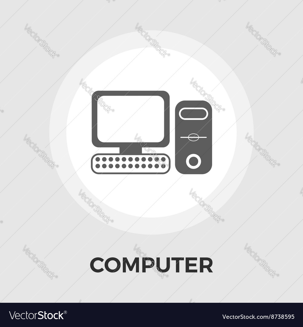 Modern Computer Icon