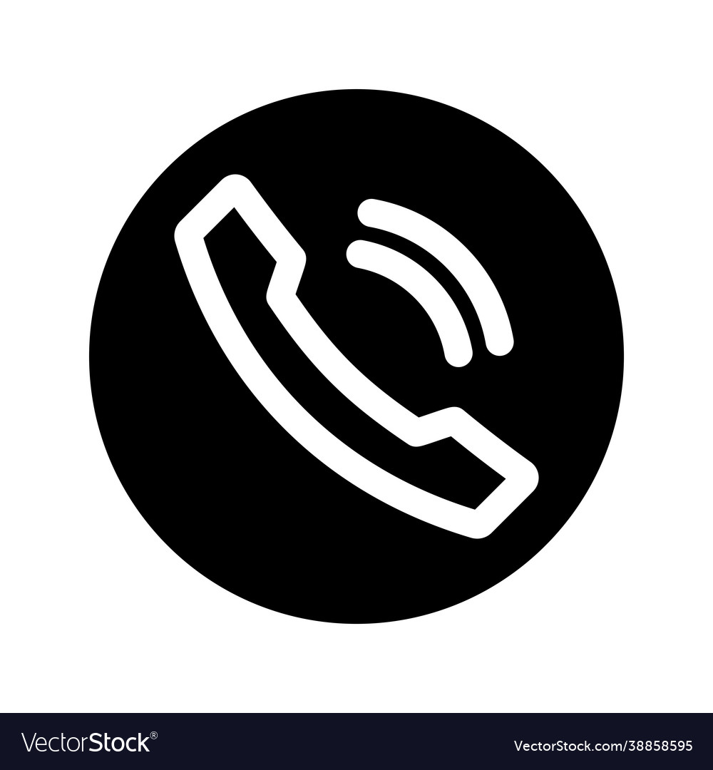 Phone calls icon accept call button telephone